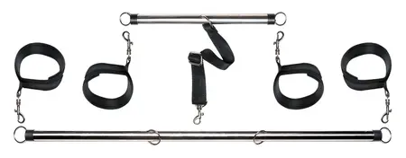 FFS Spread'em Bar Set with Adjustable Cuffs and Connecting Strap