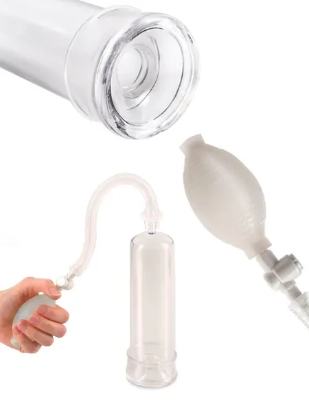 Pipedream Pump Worx Beginner Power Pump Transparent 19 cm