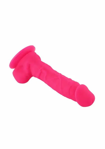 Hismith KlicLok 21 cm Silicone Attachment Pink with Suction Base