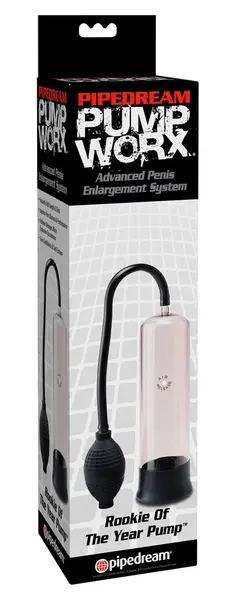 Pipedream Rookie of the Year Intimate Vacuum Trainer Transparent 21.7cm