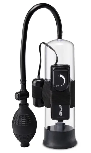 Pipedream Beginner Vibrating Pump Transparent 22cm Multi-Speed System
