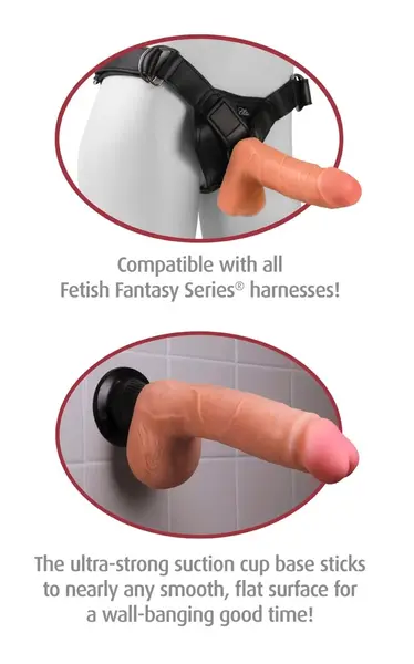 Pipedream Real Feel Deluxe No. 1 Light - Vibrating Intimate Device 22cm