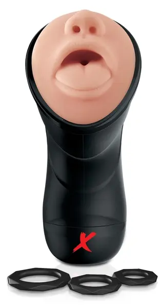 Pipedream Deep Throat Vibrating Intimate Machine 24.5cm ABS/TPE