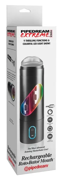 Pipedream Extreme Roto-Bator Intimate Rotating System Mouth 24.1cm