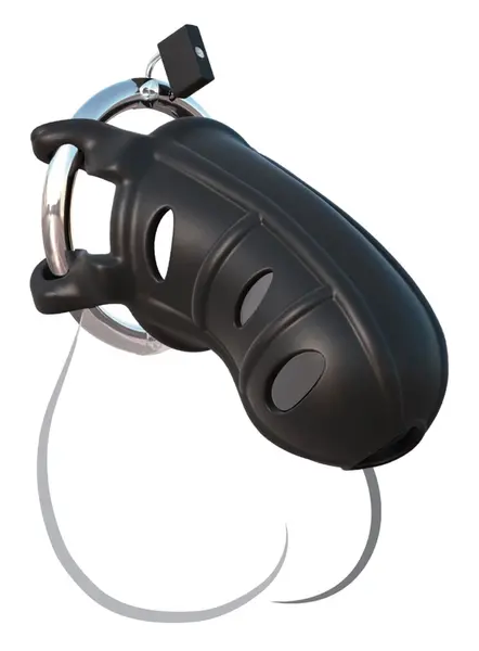 FCR Hardcore Silicone Chastity Device with Adjustable Fit 9.5 cm