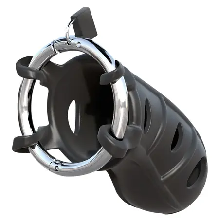 FCR Hardcore Silicone Chastity Device with Adjustable Fit 9.5 cm