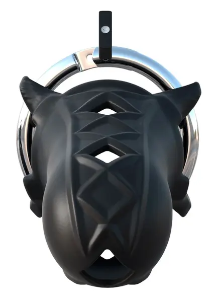 FCR Extreme Silicone Chastity System Adjustable 9.5cm Black