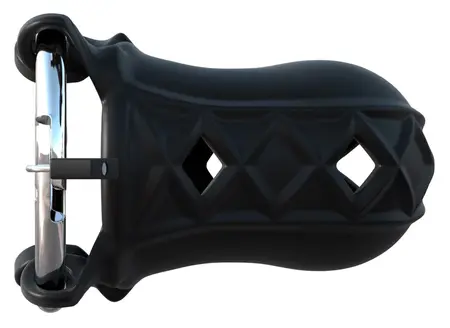 FCR Extreme Silicone Chastity System Adjustable 9.5cm Black