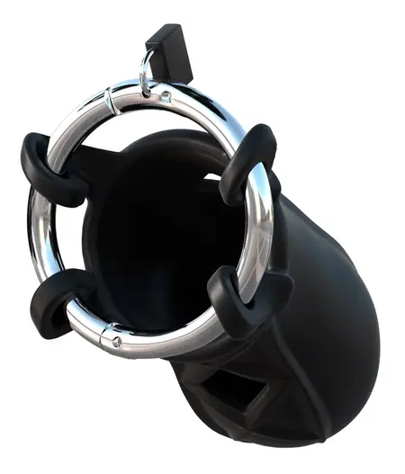 FCR Extreme Silicone Chastity System Adjustable 9.5cm Black