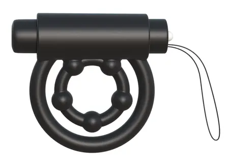 FCR RC Performance Pro Silicone Dual Ring with Remote 10 Modes Black