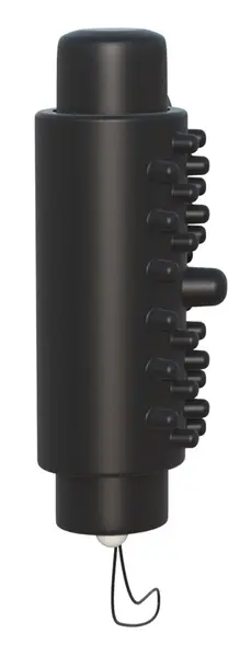 FCR RC Performance Pro Silicone Dual Ring with Remote 10 Modes Black