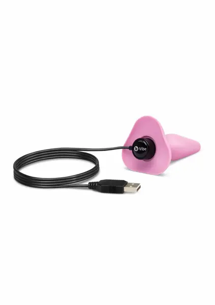 b-Vibe Beginner’s Vibrating Plug Black 4 Speeds 6 Patterns Waterproof