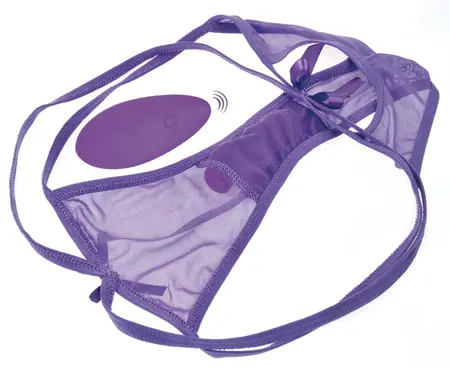 Fifty Shades of Grey Petite Panty Set with Remote-Control Bullet, Black