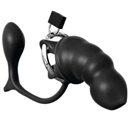 Advanced Fetish Essentials Silicone & Steel Intimate Restraint System 12.7cm