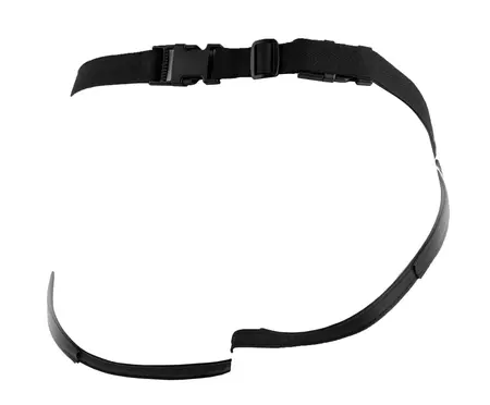 Perfect Fit FFS Adjustable Vinyl Harness with Multiple Rings, Black