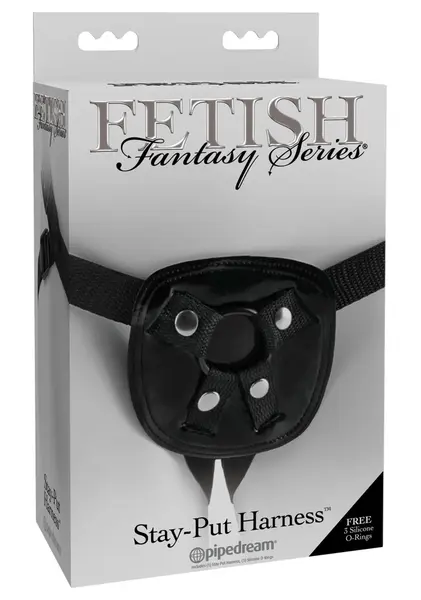 FFS Stay-Put Adjustable Harness Black - Versatile Strap System