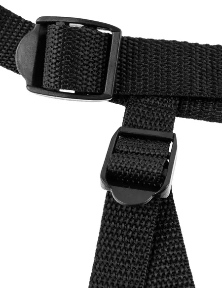FFS Stay-Put Adjustable Harness Black - Versatile Strap System