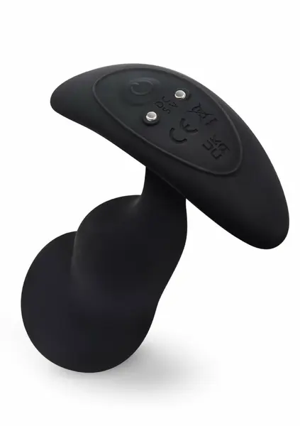 b-Vibe P-Spot SnugPlug Medium Weighted Silicone Plug with Remote