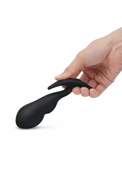 b-Vibe P-Spot SnugPlug Medium Weighted Silicone Plug with Remote