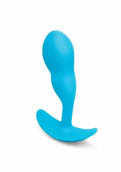 b-Vibe P-Spot SnugPlug Small Weighted Silicone Plug with Remote