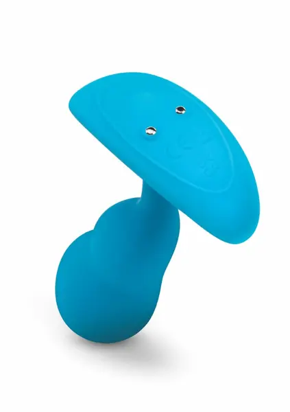 b-Vibe P-Spot SnugPlug Small Weighted Silicone Plug with Remote