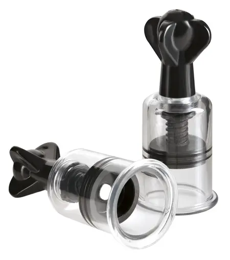 Pipedream FFSLE Super Suckers Intense Suction Nipple Cups 10 cm Black