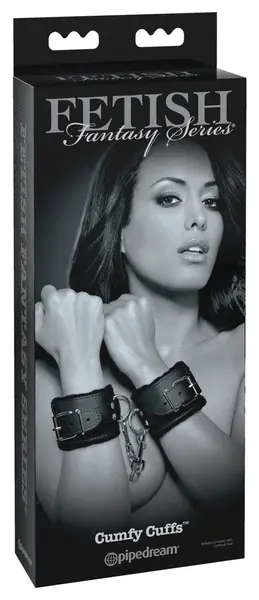 FFSLE Cumfy Cuffs Black - Adjustable Padded Restraint System