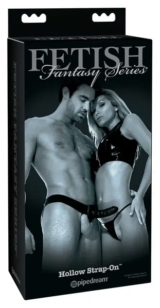 Fetish Fantasy Series Hollow Strap-On Adjustable Dark 15.3 cm