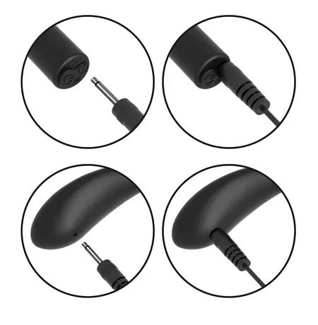 Fantasy For Her RC Rechargeable Vibrating Lace String XS-M Black