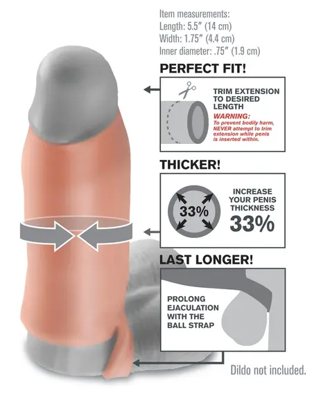 Fleshlight FX Real Feel Enhancer Light Anatomical Support Sleeve 14cm