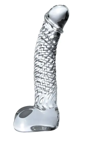 Pipedream Icicles No. 61 Glass Intimate Massage Tool 16.5cm Transparent