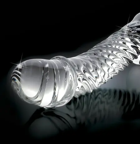 Pipedream Icicles No. 61 Glass Intimate Massage Tool 16.5cm Transparent