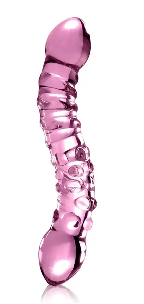 Pipedream Icicles No. 55 Pink Glass Intimate Massager 19.5cm