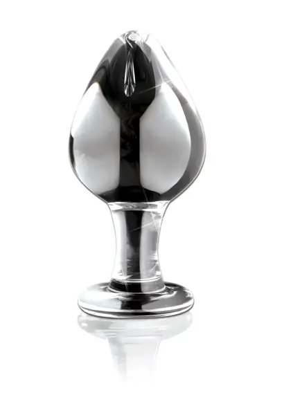 Pipedream Icicles No. 25 Glass Massage Plug 9 cm Transparent