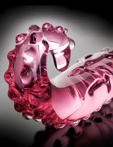 Pipedream Icicles No. 24 Pink Glass Intimate Massager 15.5 cm