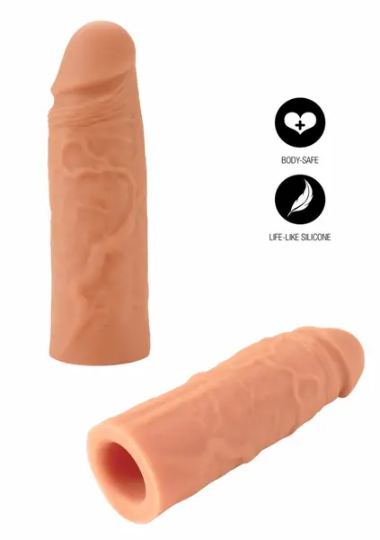 INFERNO by HIDDEN DESIRE Liquid Silicone Extension Sleeve 15 cm
