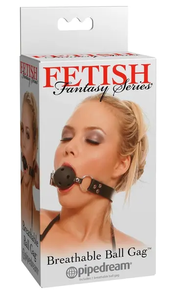 FFS Black Adjustable Breathable Ball System with Imitation Leather Strap