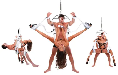 FFS Bondage Swing White - Adjustable Comfort System, Max 158 kg Load