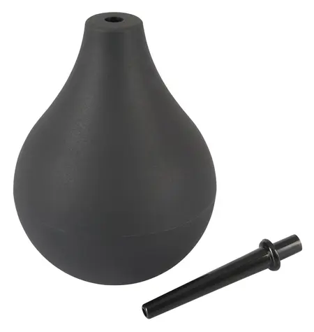 Black Velvets Anal Kit - Silicone Set with Douche and Decorative Plugs