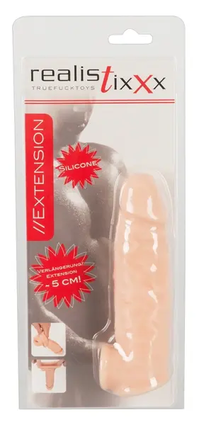 Realistixxx Sleeve Extension 5 cm Silicone Flexible Support