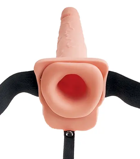 Fetish Fantasy Strap-On 9 inch Intimate Machine with Squirting System