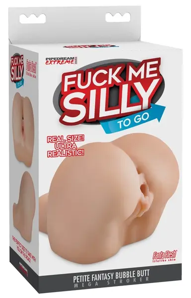 Pipedream Fuck Me Silly To Go Petite Fan Dual-Entry Compact Model 15.9cm