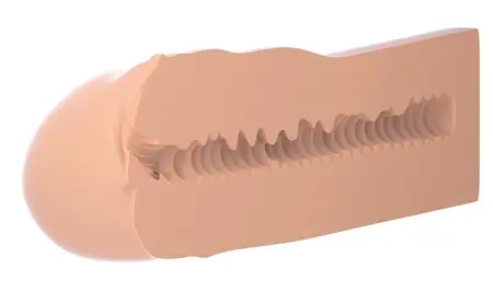 Fanta Flesh компактен мастурбатор за път, TPE, 16,3 см