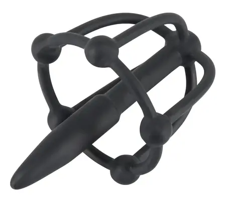 You2Toys Soft Silicone Dilator with Flexible Glans Cage 5.7cm