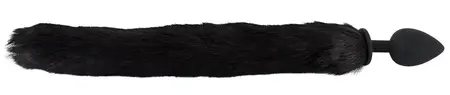 Bad Kitty Pet Play Set - Intimate Tail Plug & Cat Ears Headband, Black