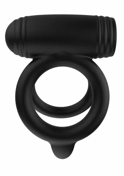 EXTREME Elite Power Twin C-Ring Black Silicone Dual Support System
