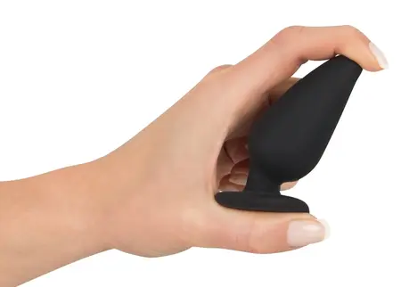 Black Velvets Heavy Plug M 75g - Silicone Anal Plug, Medium Size
