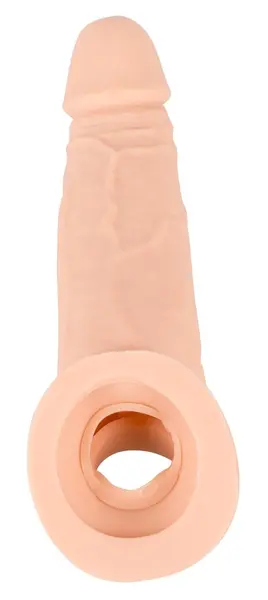 Nature Skin Extension Sleeve 21cm Anatomical TPE, Beige