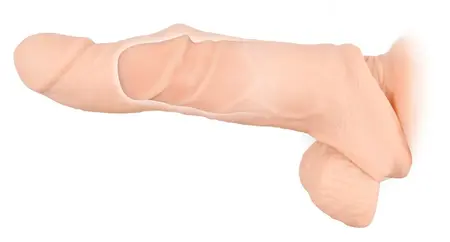 Nature Skin Extension Sleeve 21cm Anatomical TPE, Beige