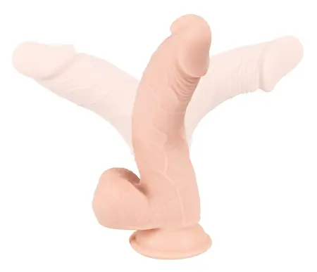 You2Toys Nature Skin Flexible Model 24cm with Suction Base, Beige
